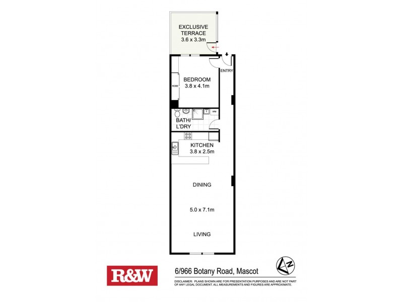 6/966 Botany Road, Mascot NSW 2020 Floorplan