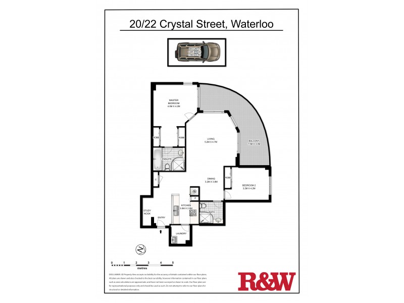 20/22 Crystal Street, Waterloo NSW 2017 Floorplan