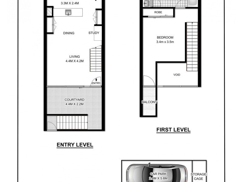 105/2-4 Powell Street, Waterloo NSW 2017 Floorplan