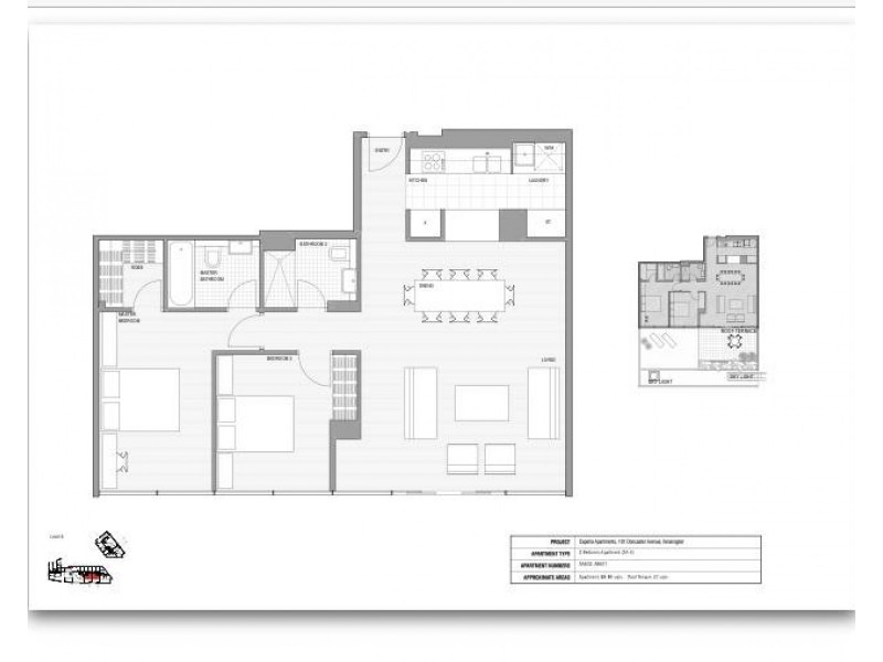 B601/260 Anzac Parade, Kensington NSW 2033 Floorplan