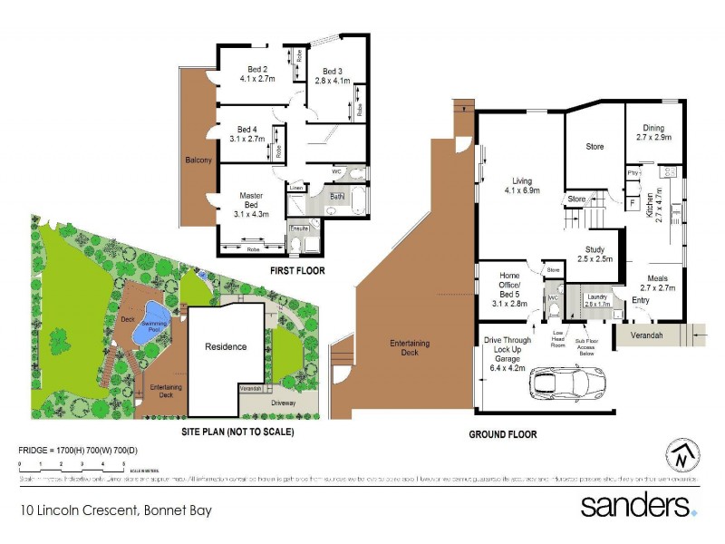 10 Lincoln Crescent, Bonnet Bay NSW 2226 Floorplan