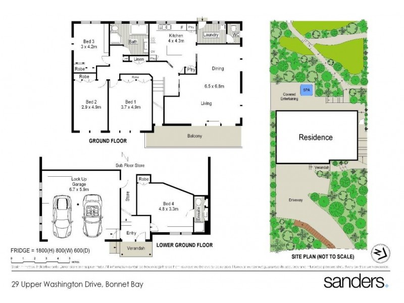 29 Upper Washington Drive, Bonnet Bay NSW 2226 Floorplan