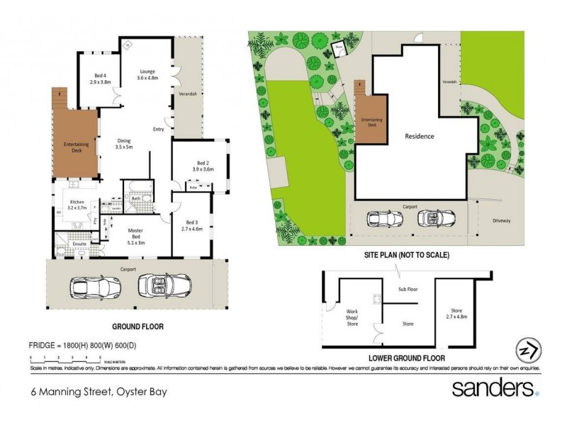 6 Manning Street, Oyster Bay NSW 2225 Floorplan