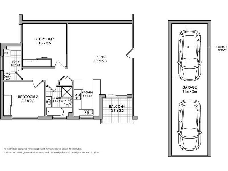 14/241 Kingsway, Caringbah NSW 2229 Floorplan