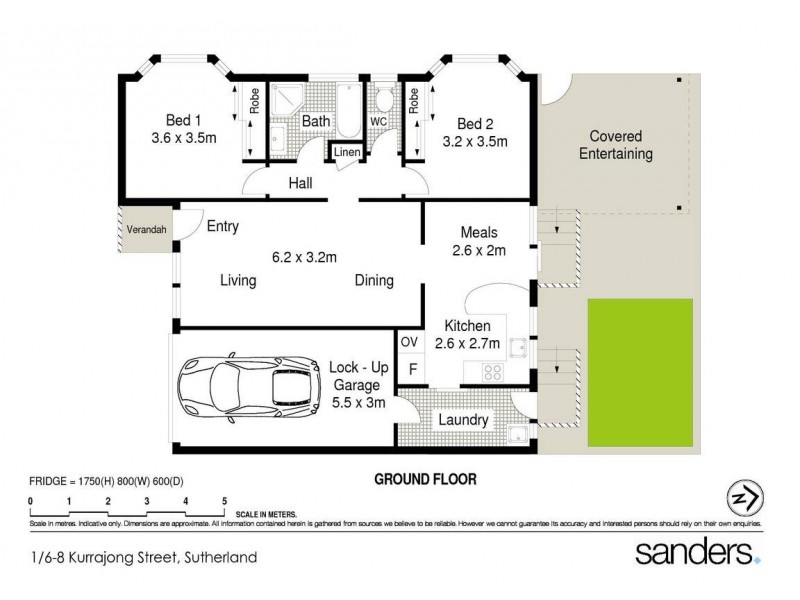 1/6-8 Kurrajong Street, Sutherland NSW 2232 Floorplan