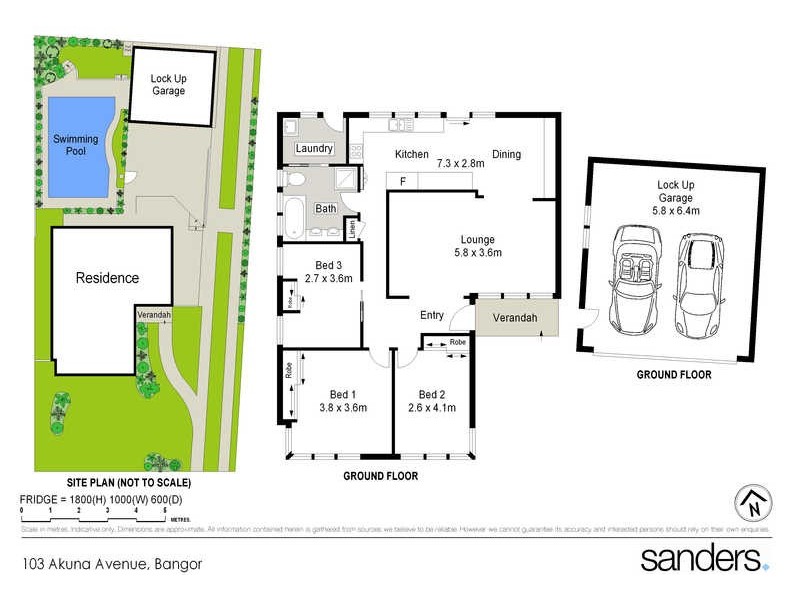 103 Akuna Avenue, Bangor NSW 2234 Floorplan