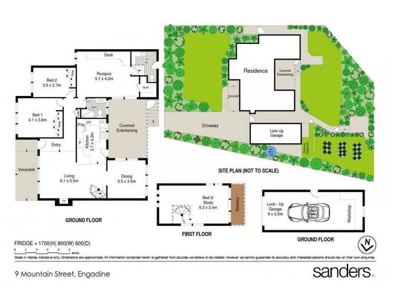 9 Mountain Street, Engadine NSW 2233 Floorplan