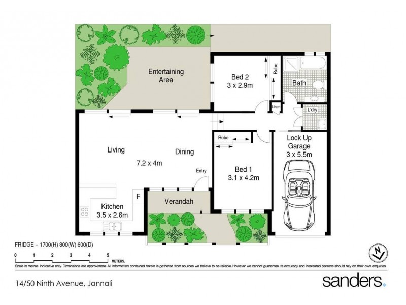 14/50 Ninth Avenue, Jannali NSW 2226 Floorplan