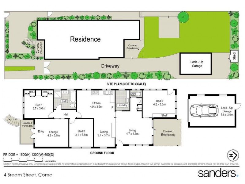 4 Bream Street, Como NSW 2226 Floorplan