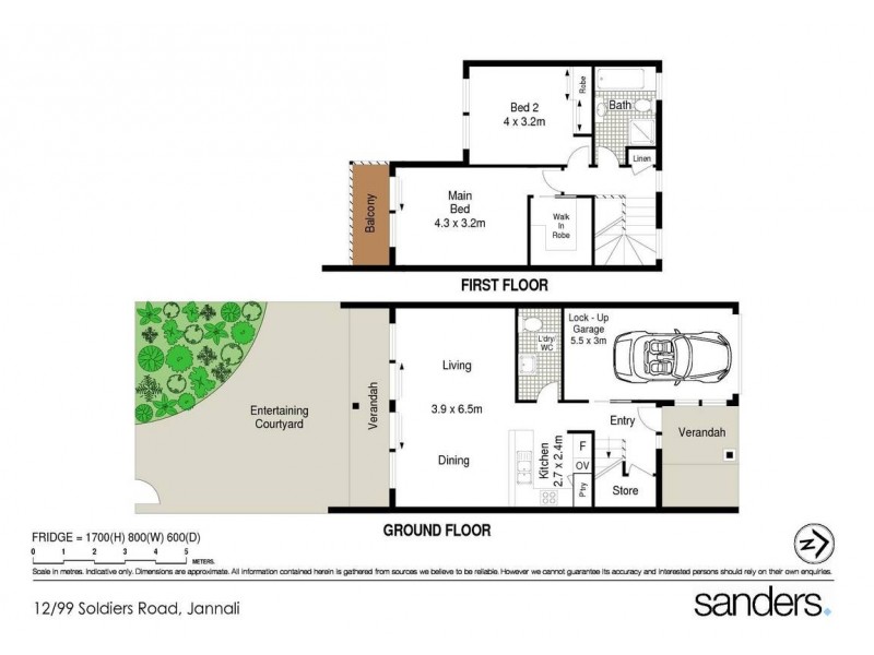 12/99-101 Soldiers Road, Jannali NSW 2226 Floorplan