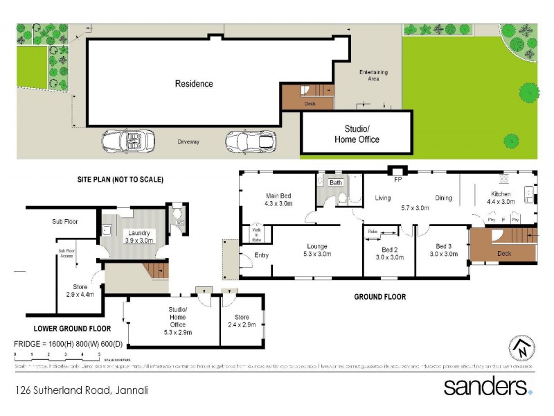126 Sutherland Road, Jannali NSW 2226 Floorplan