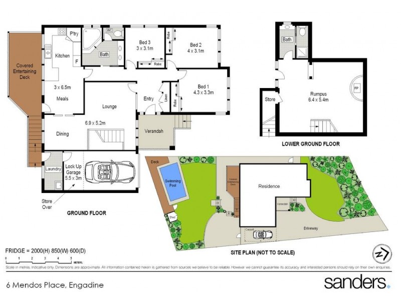 6 Mendos Place, Engadine NSW 2233 Floorplan