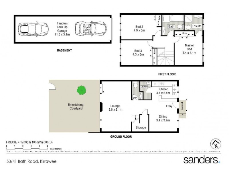 53/41 Bath Road, Kirrawee NSW 2232 Floorplan