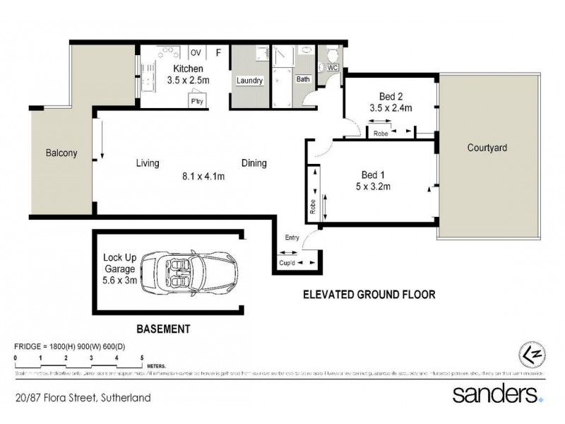 20/87-89 Flora Street, Sutherland NSW 2232 Floorplan