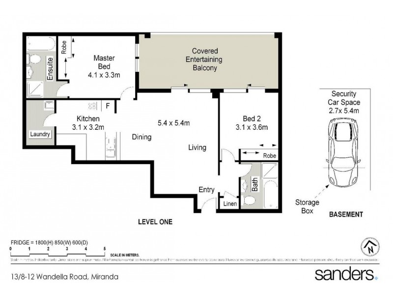 13/8-12 Wandella Road, Miranda NSW 2228 Floorplan