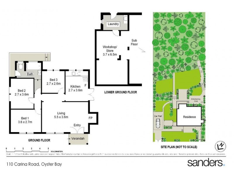 110 Carina Road, Oyster Bay NSW 2225 Floorplan