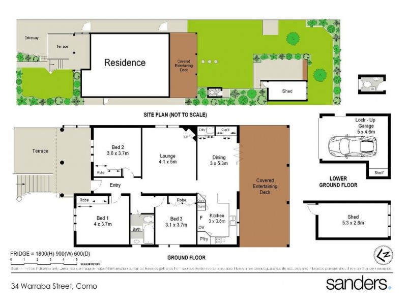 34 Warraba Street, Como NSW 2226 Floorplan