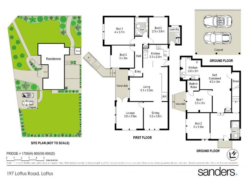 197 Loftus Avenue, Loftus NSW 2232 Floorplan