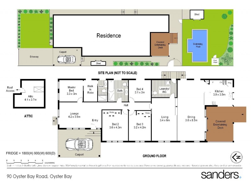 90 Oyster Bay Road, Oyster Bay NSW 2225 Floorplan