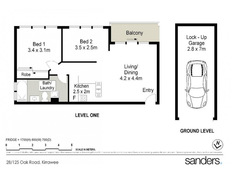 28/125-129 Oak Road, Kirrawee NSW 2232 Floorplan