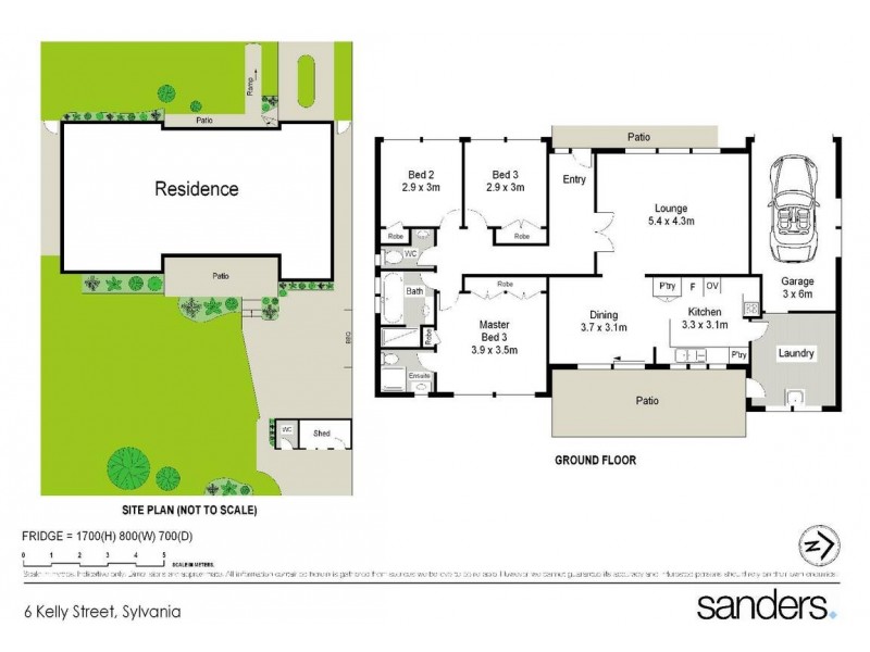 6 Kelly Street, Sylvania NSW 2224 Floorplan