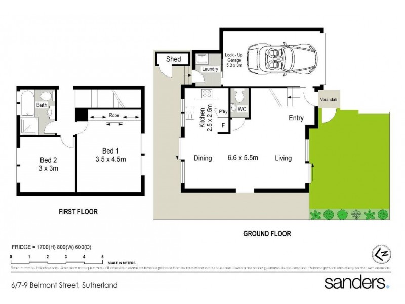 6/7-9 Belmont Street, Sutherland NSW 2232 Floorplan