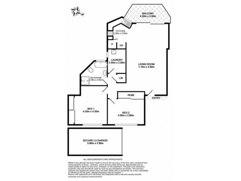17/61-65 Eton Street, Sutherland NSW 2232 Floorplan
