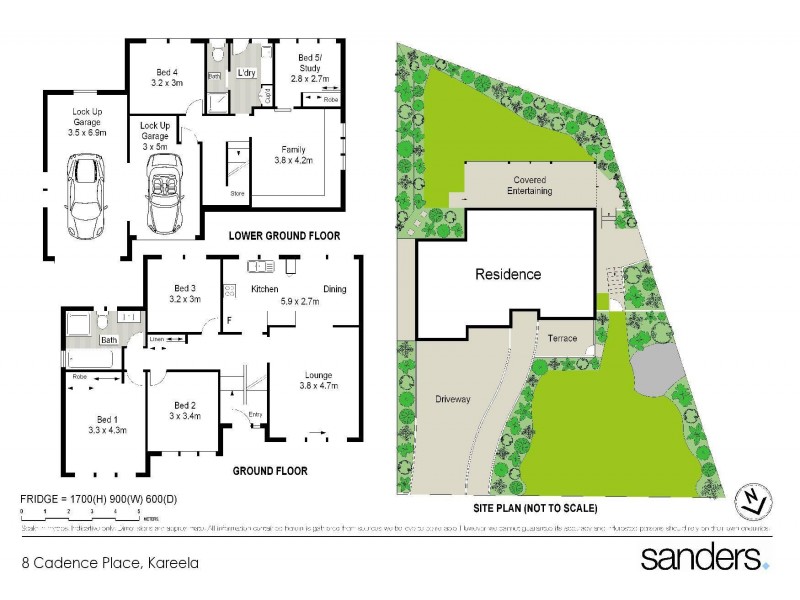 8 Cadence Place, Kareela NSW 2232 Floorplan