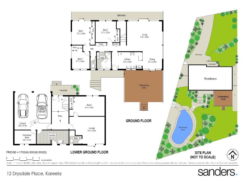 12 Drysdale Place, Kareela NSW 2232 Floorplan
