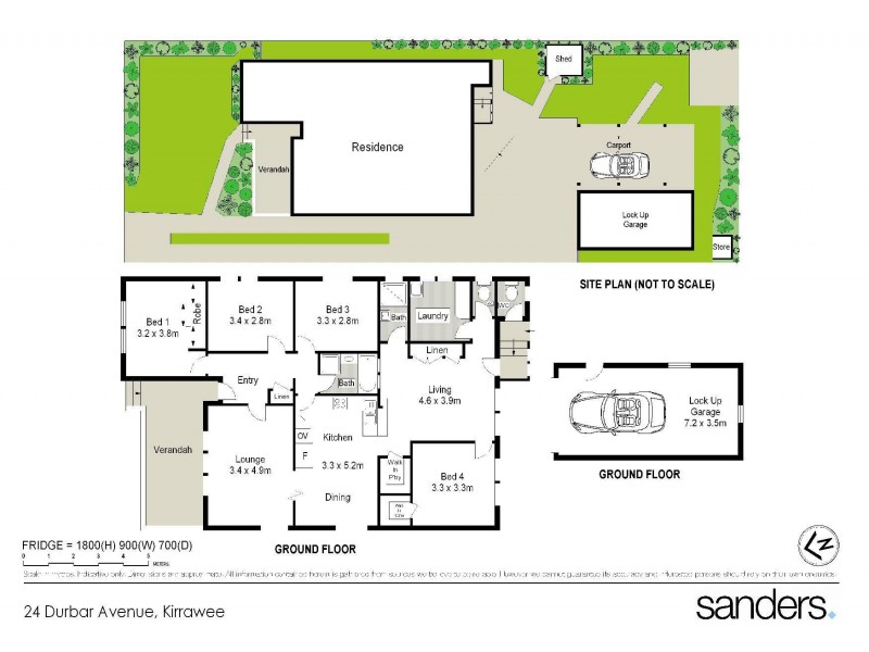 24 Durbar Avenue, Kirrawee NSW 2232 Floorplan