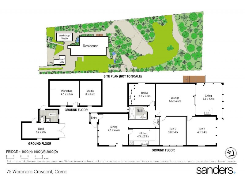 75 Woronora Crescent, Como NSW 2226 Floorplan
