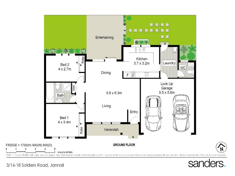 3/16-18 Soldiers Road, Jannali NSW 2226 Floorplan