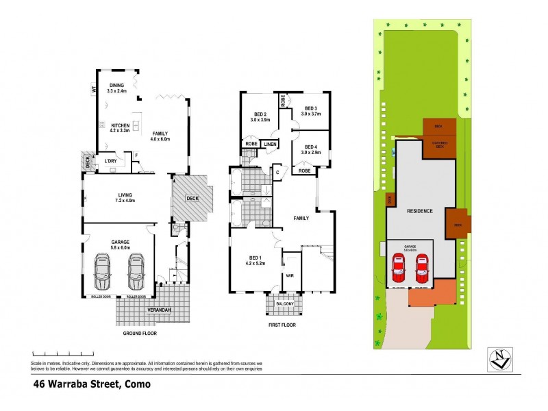 46 Warraba Street, Como NSW 2226 Floorplan