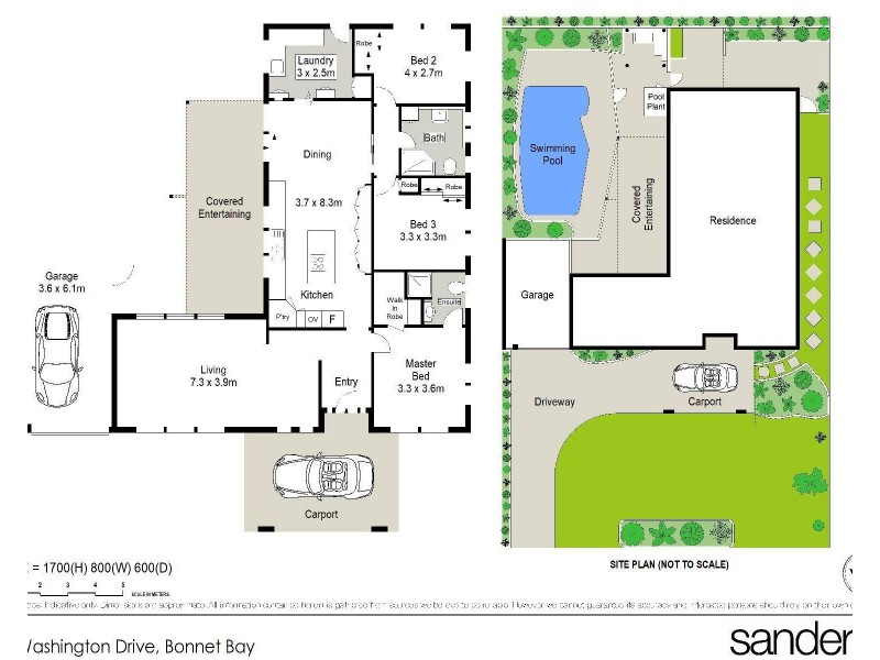170 Washington Drive, Bonnet Bay NSW 2226 Floorplan