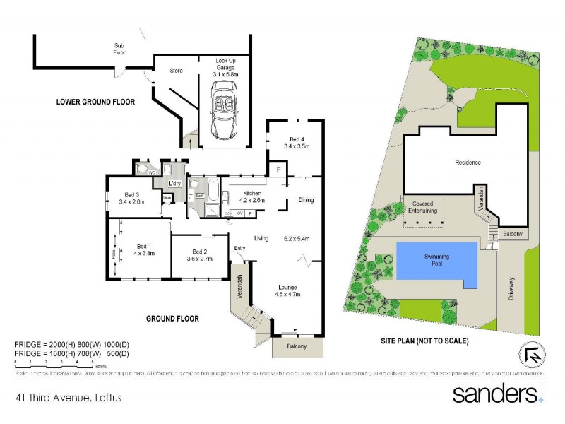 41 Third Avenue, Loftus NSW 2232 Floorplan