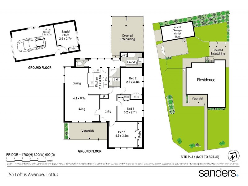 195 Loftus Avenue, Loftus NSW 2232 Floorplan