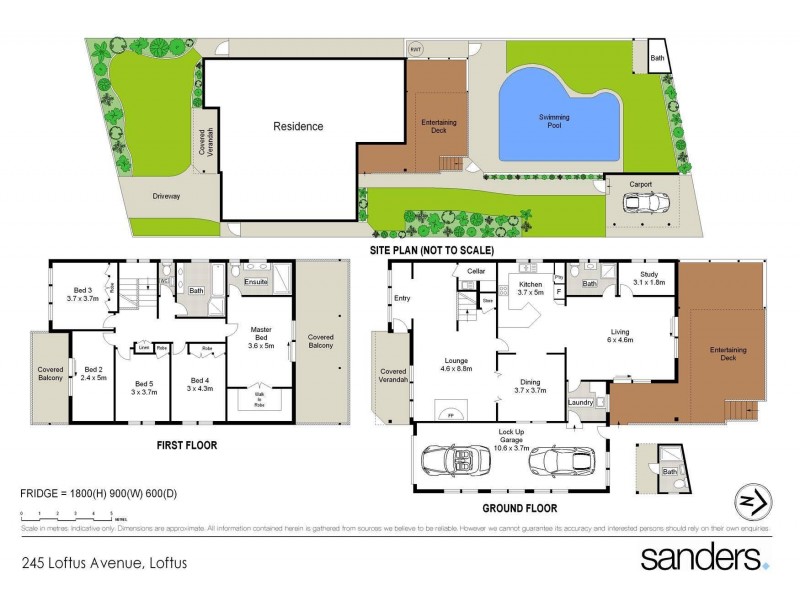 245 Loftus Avenue, Loftus NSW 2232 Floorplan