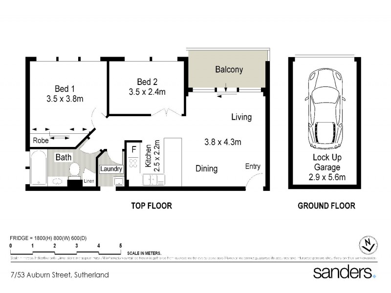 7/53 Auburn Street, Sutherland NSW 2232 Floorplan