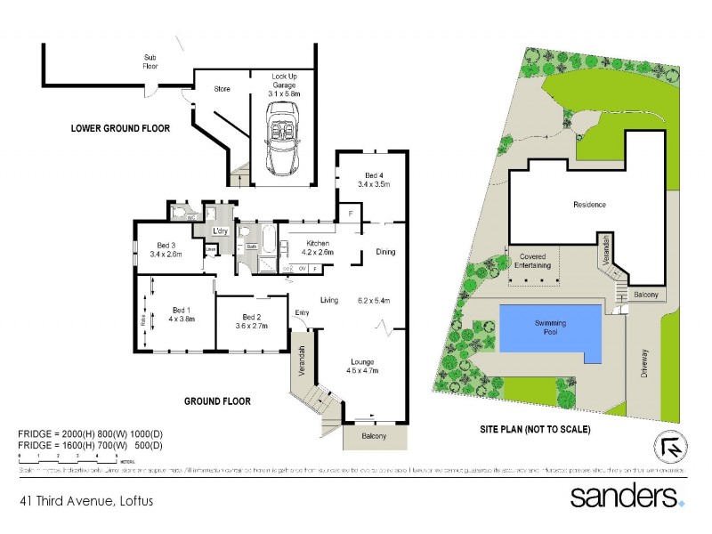 41 Third Avenue, Loftus NSW 2232 Floorplan