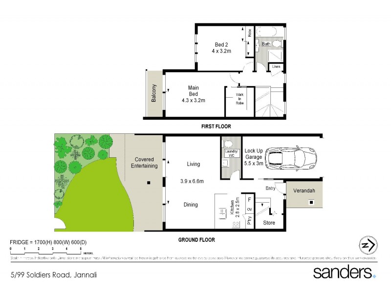 5/99-101 Soldiers Road, Jannali NSW 2226 Floorplan