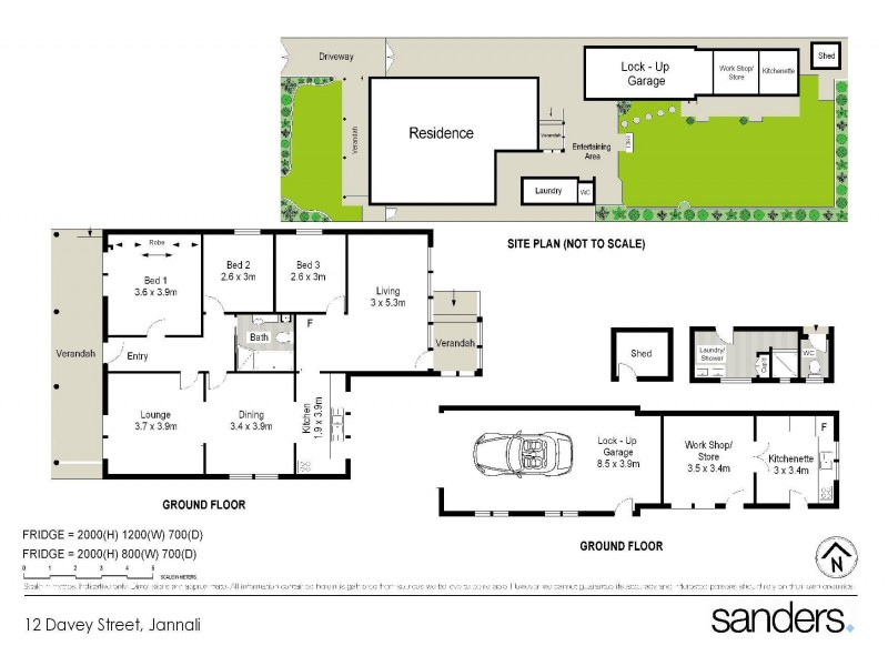 12 Davey Street, Jannali NSW 2226 Floorplan