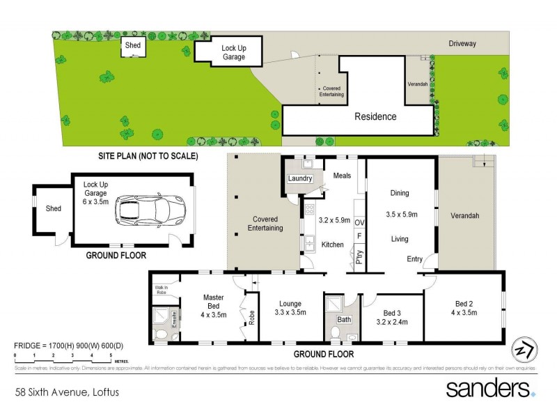 58 Sixth Avenue, Loftus NSW 2232 Floorplan