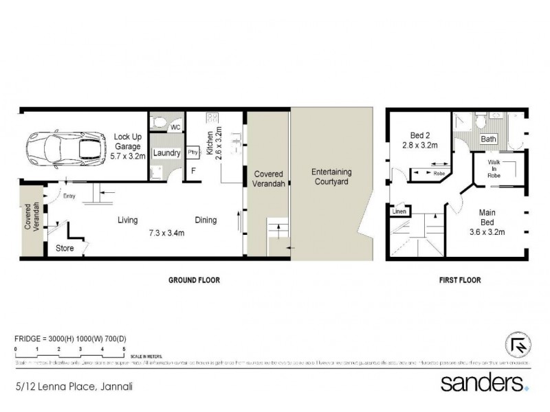 5/12 Lenna Place, Jannali NSW 2226 Floorplan