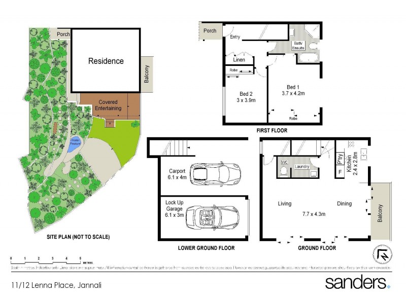11/12 Lenna Place, Jannali NSW 2226 Floorplan