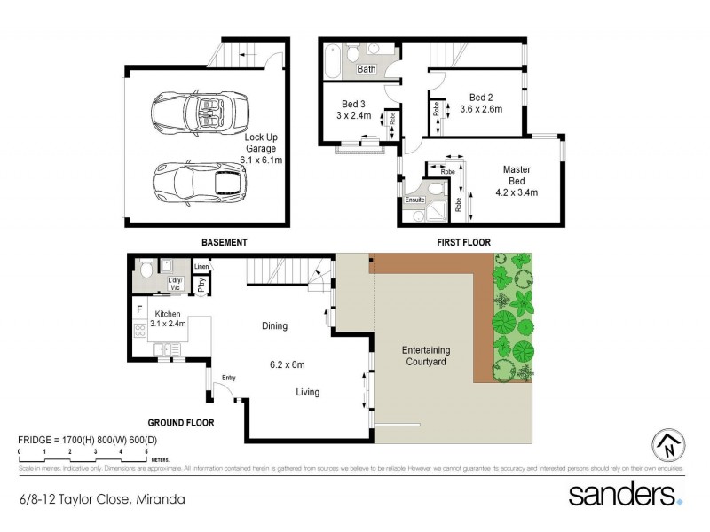 6/8-12 Taylor Close, Miranda NSW 2228 Floorplan