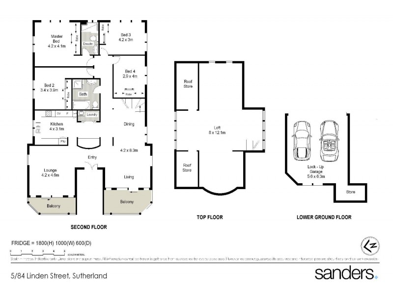 5/84 Linden Street, Sutherland NSW 2232 Floorplan