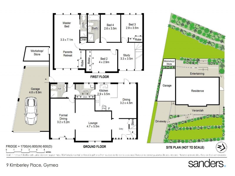 9 Kimberley Place, Gymea Bay NSW 2227 Floorplan