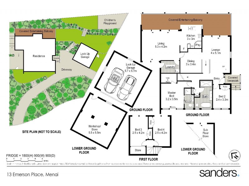 13 Emerson Place, Menai NSW 2234 Floorplan