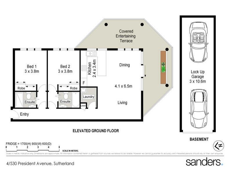 4/530-536 President Avenue, Sutherland NSW 2232 Floorplan