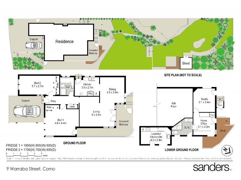 9 Warraba Street, Como NSW 2226 Floorplan